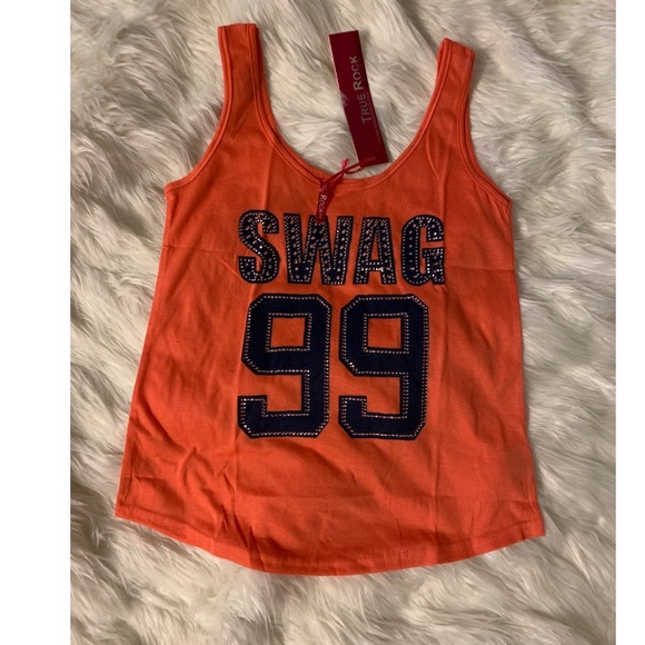 NEW True Rock Coral Graphic Tank - Picture 2 of 6